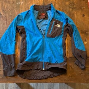 The North Face Teal Blue and Charcoal Summit Series Jacket